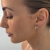 Crown Duo Hoop Silver