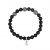 Dennis Black Elastic Bracelet
