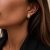 Drop Crystal Earring Gold 