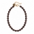 Estelle Resin Necklace Brown 