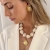 Marbella Shell Necklace Gold