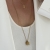 Faith Hope Love Necklace Gold
