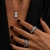 Link Double Ring Silver