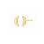 Moon Stud Earring Gold
