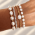 Pearl Elastic Bracelet Gold