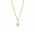 Pearl Short Necklace Gold