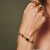 Retro Bracelet Green/Brown/Gold