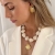 Marbella Shell Earring Gold