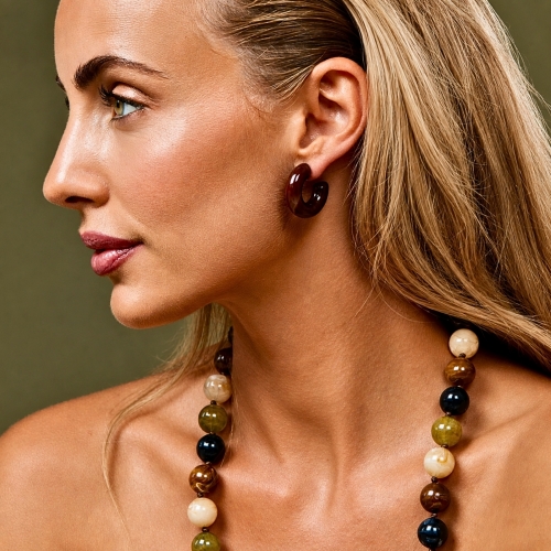 Flow Resin Hoop Brown