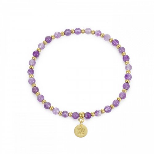 Bev Bracelet Violet/Gold