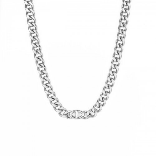Nikki Chain Necklace Silver
