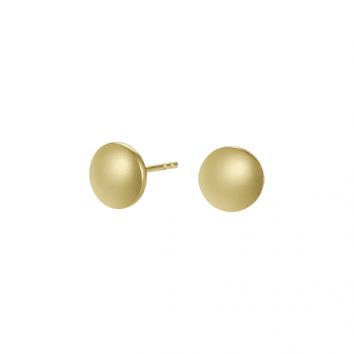 Capri Stud 8mm Earring Gold