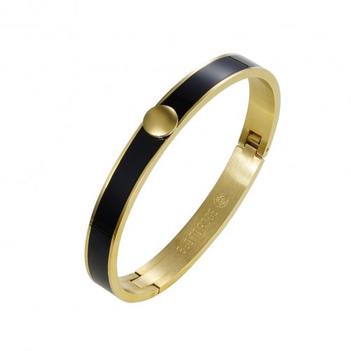 Capri Enamel Bracelet Black/Gold