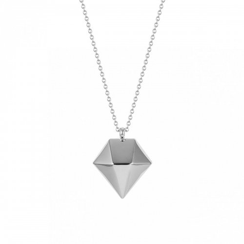 Lexie Diamond Necklace Silver