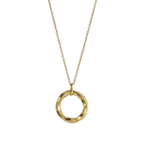 Twinnie Long Necklace Gold