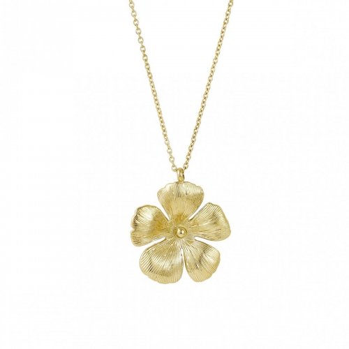 Blossom Long Necklace Gold