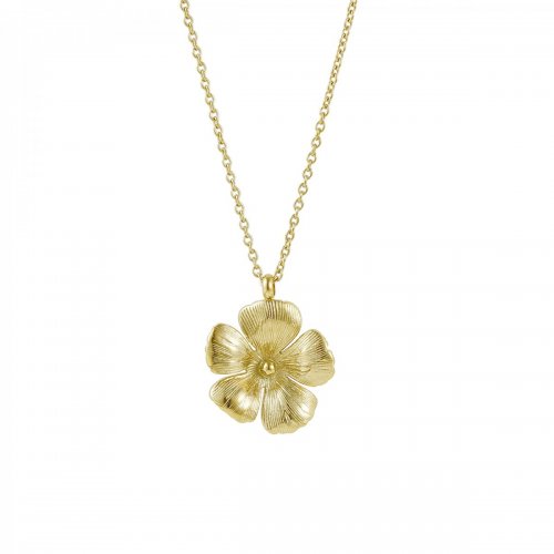 Blossom Short Necklace Gold
