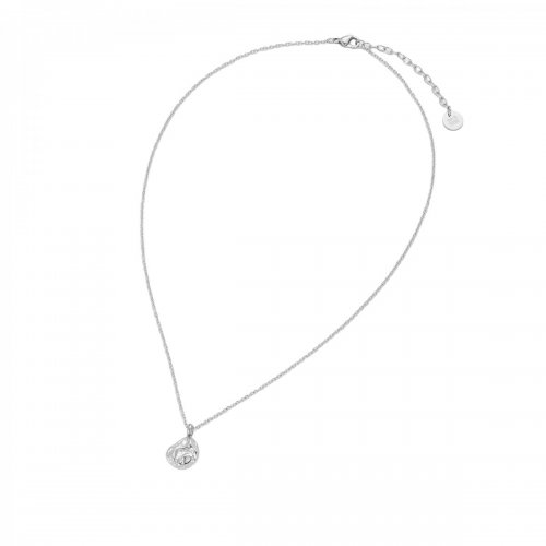 Ridge Short Necklace Silver