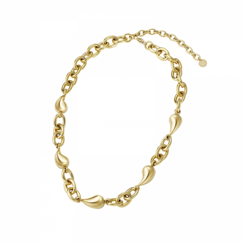Donna Drop Necklace Gold