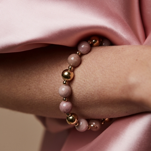 Kelly Bracelet Pink/Gold