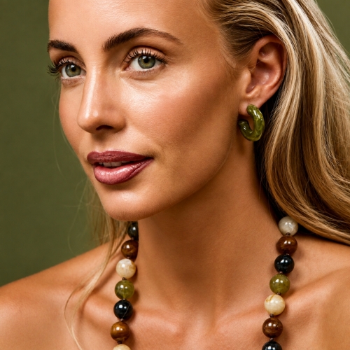 Flow Resin Hoop Green