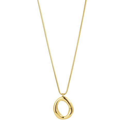 Miller Large Long Necklace Gold