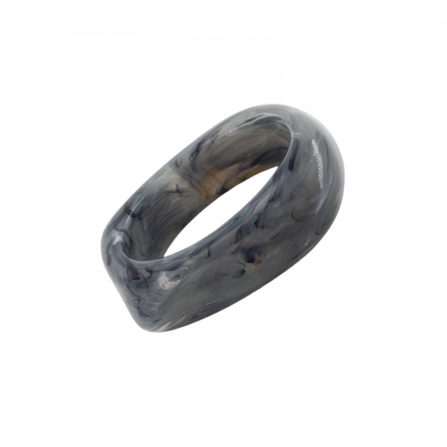 Gloss Resin Bracelet Grey