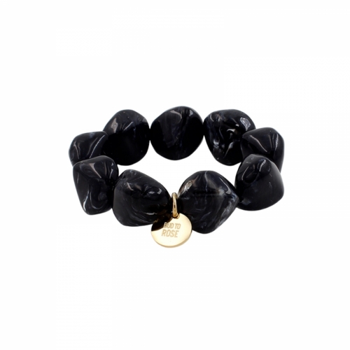 Vibe Resin Bracelet Black