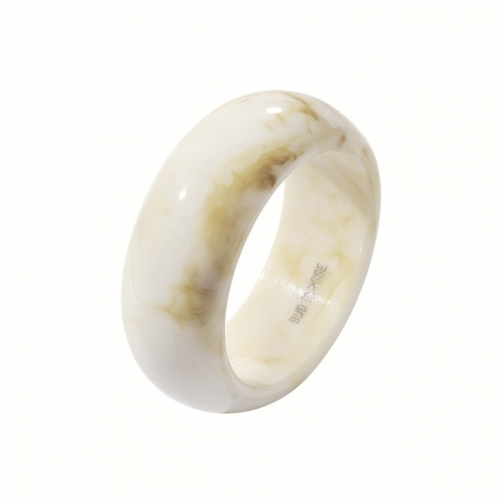 Blaire Resin Bangle Ivory