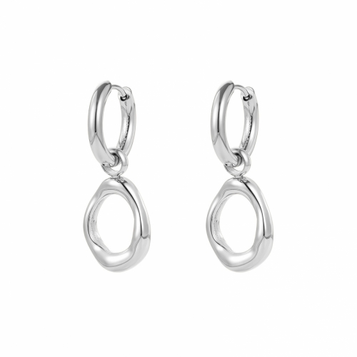 Miller Hoop Earring Silver