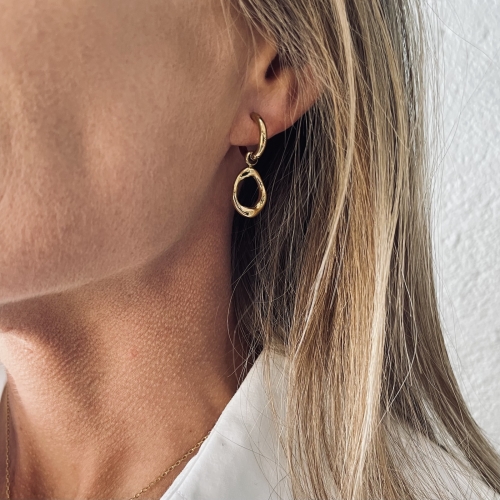 Miller Hoop Earring Gold