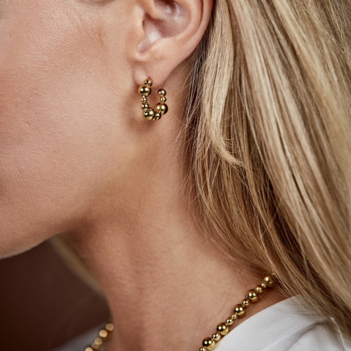 Brea Hoop Earring Gold