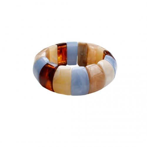 Eclipse Resin Bracelet Blue