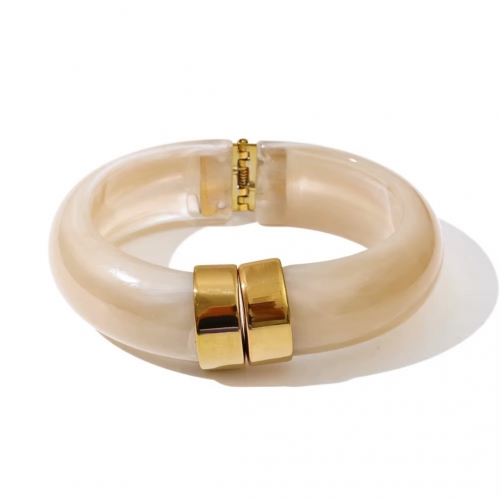 Bali Bangle Beige/Gold