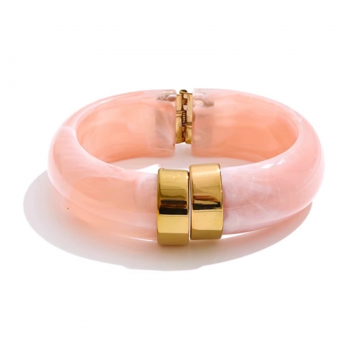 Bali Bangle Pink/Gold