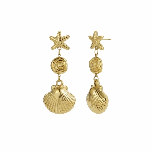 Seaside Earring Gold
