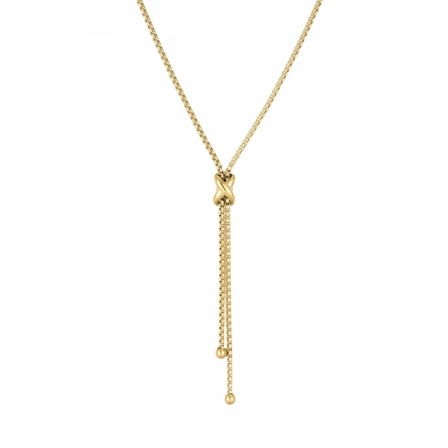 Cross Necklace Gold