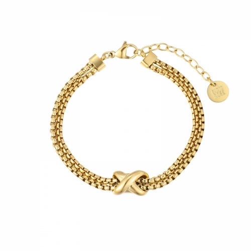 Cross Bracelet Gold