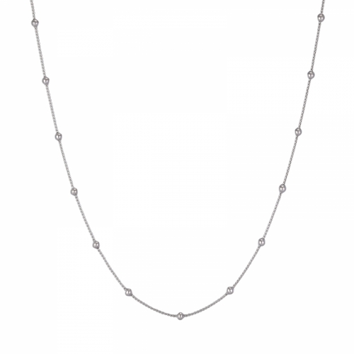 Sacramento Long Necklace Silver
