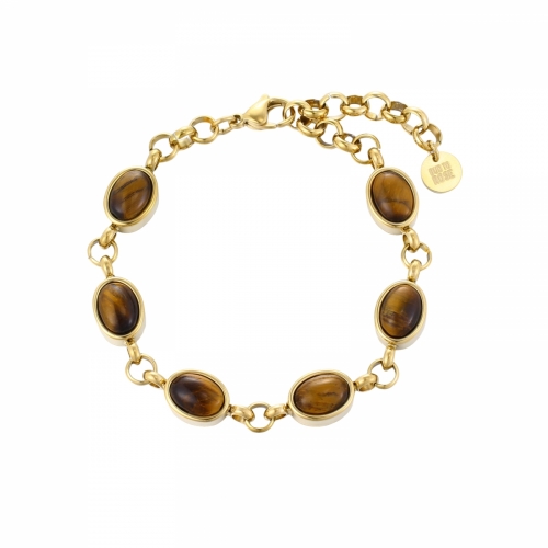 Retro Bracelet Brown/Gold