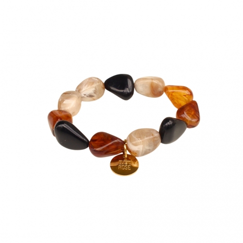 Prisma Resin Bracelet Black
