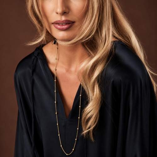 Sacramento Long Necklace Gold