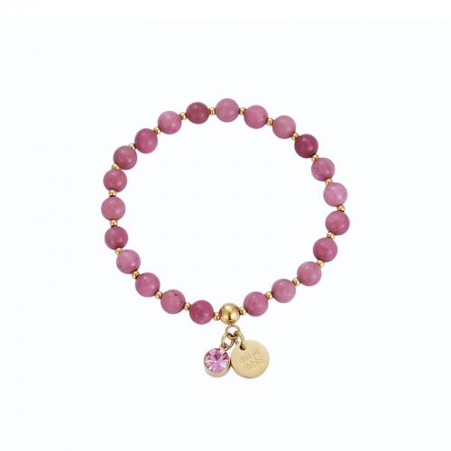 Beverly Bracelet Pink/Gold