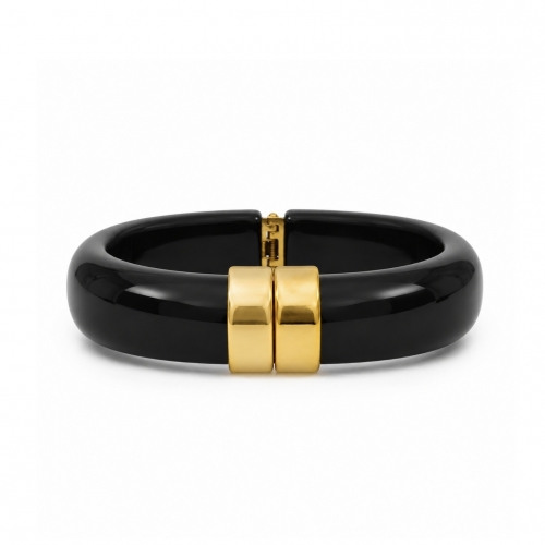 Bali Resin Bangle Black