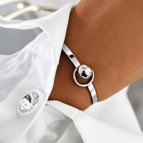 Boss Bangle Silver
