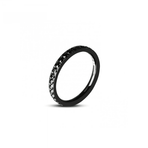 Crown Ring Black/Black