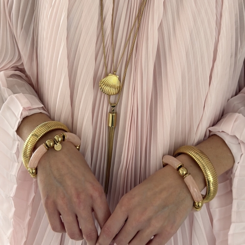 Taylor Tassel Necklace Gold