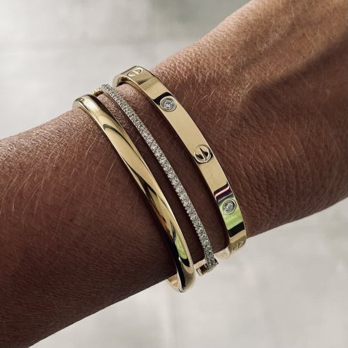 Annie 5mm Bangle Gold