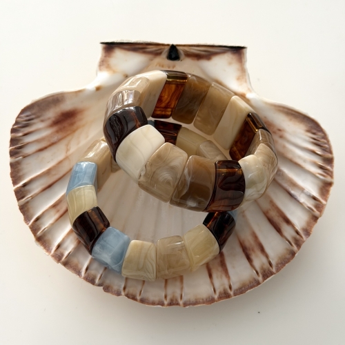 Eclipse Resin Bracelet Blue
