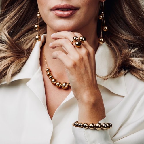 Brea Large Ring Gold